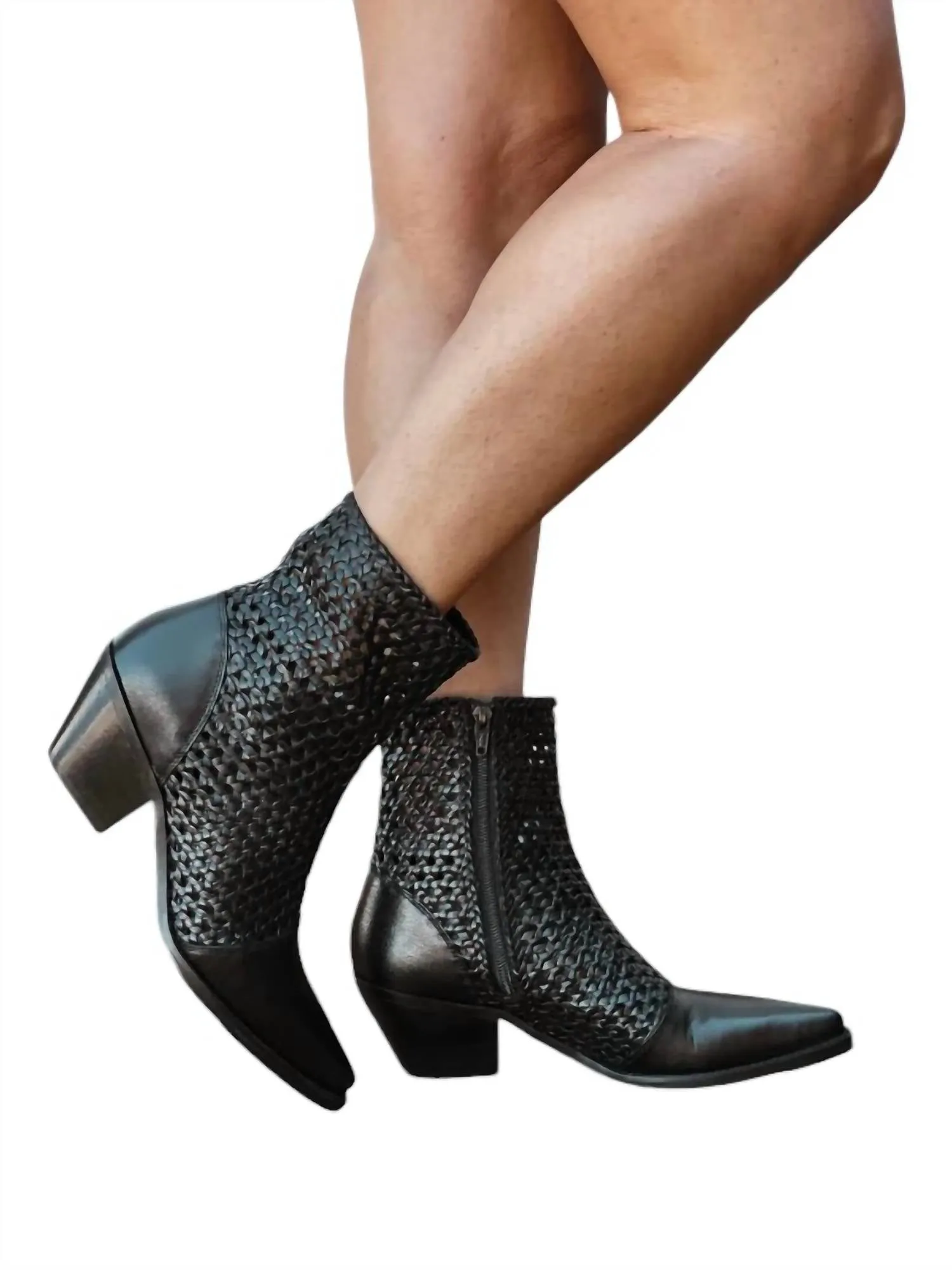 Women's Golden Hour Booties In Black
