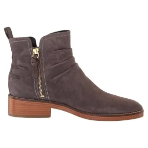 Women's Harrington Grand Slouch Bootie In Storm Cloud Suede