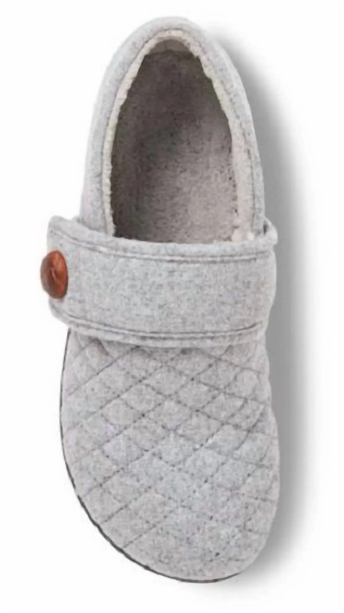 Women's Jackie Terry Cloth Slipper In Light Grey