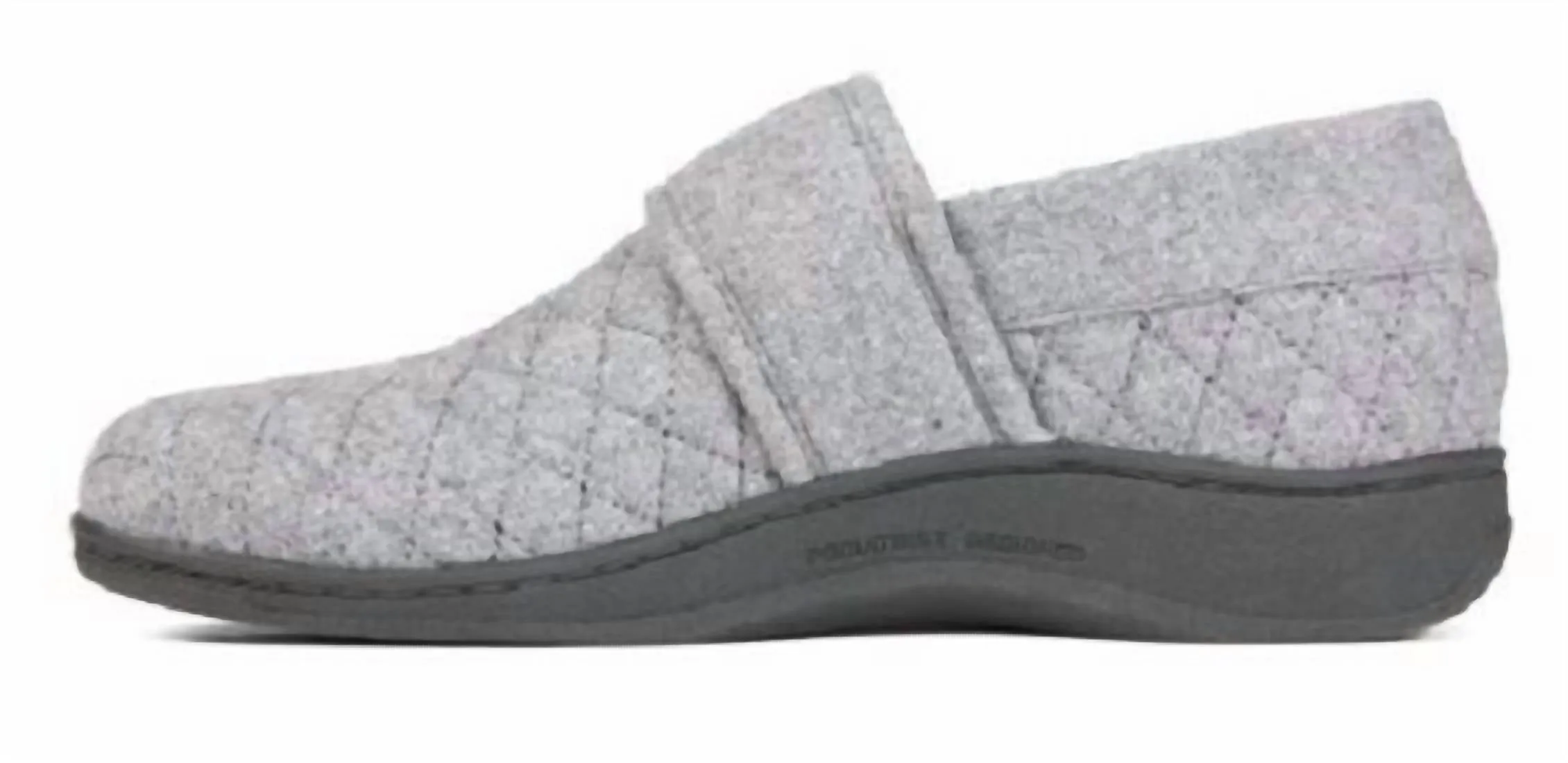 Women's Jackie Terry Cloth Slipper In Light Grey