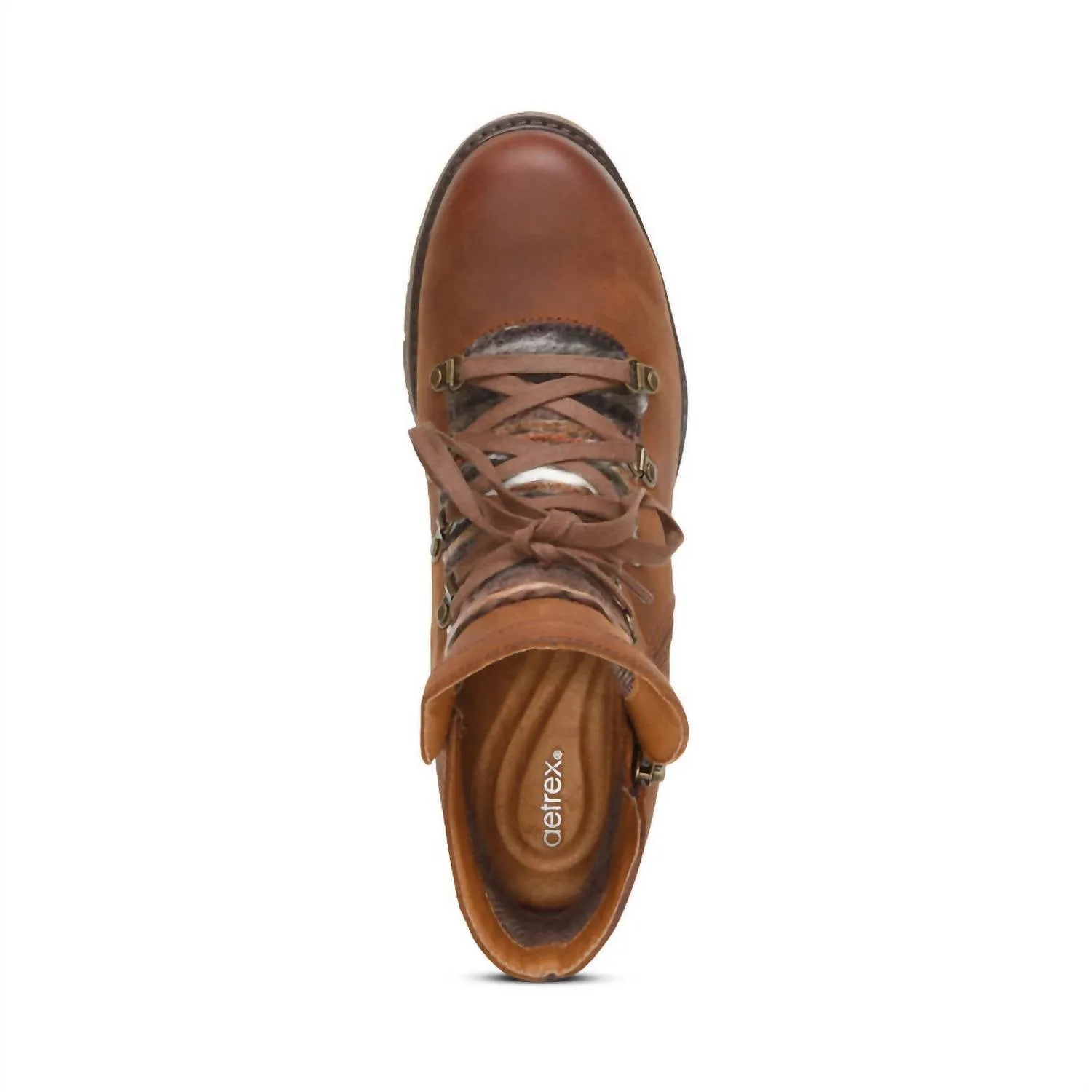 Women's Joleen Arch Support Boot In Caramel Cafe