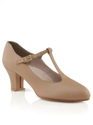 Women��S Jr Footlight T-Strap Character Shoe In Caramel
