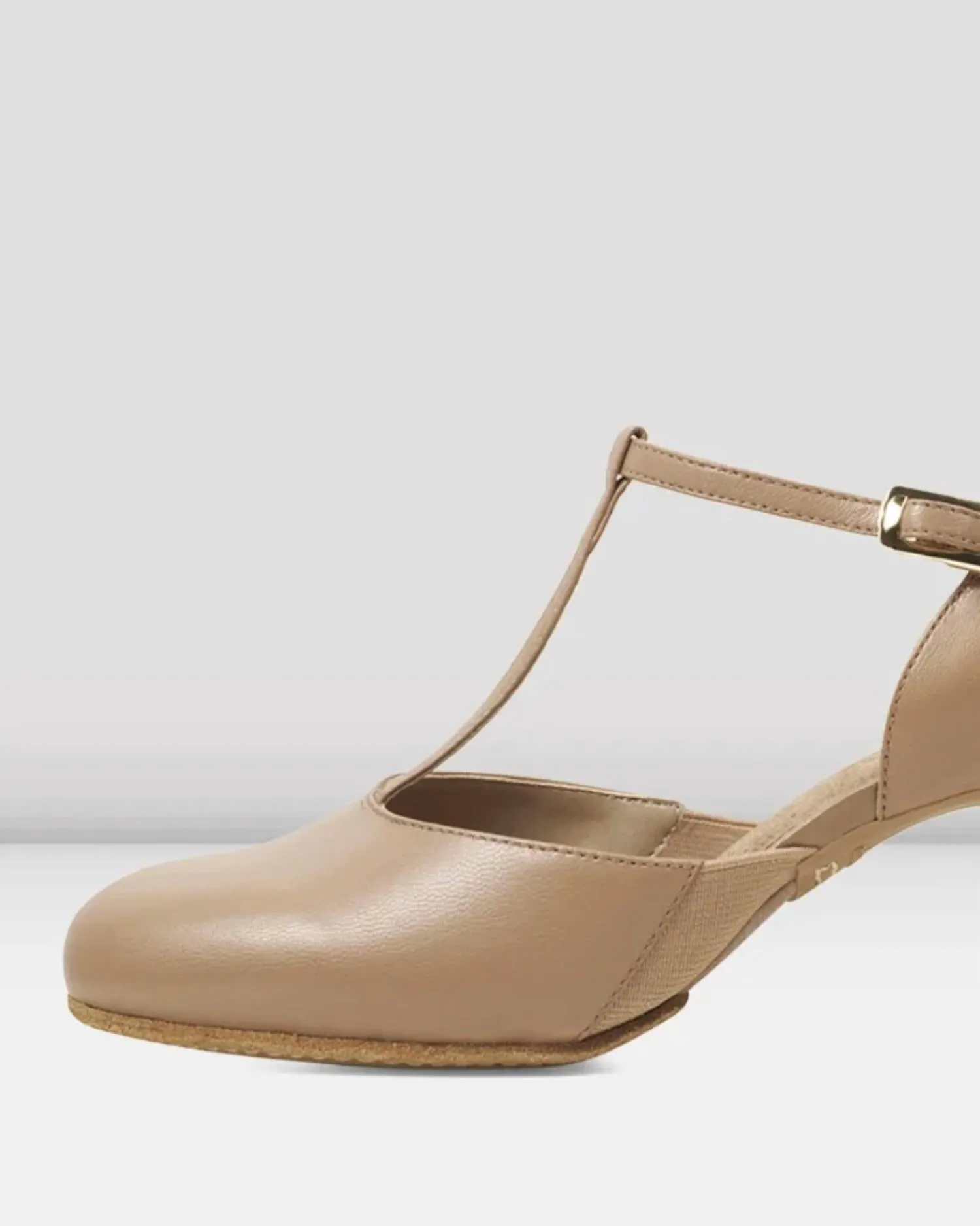 Women's Leather Split Flex Character Shoe In Tan