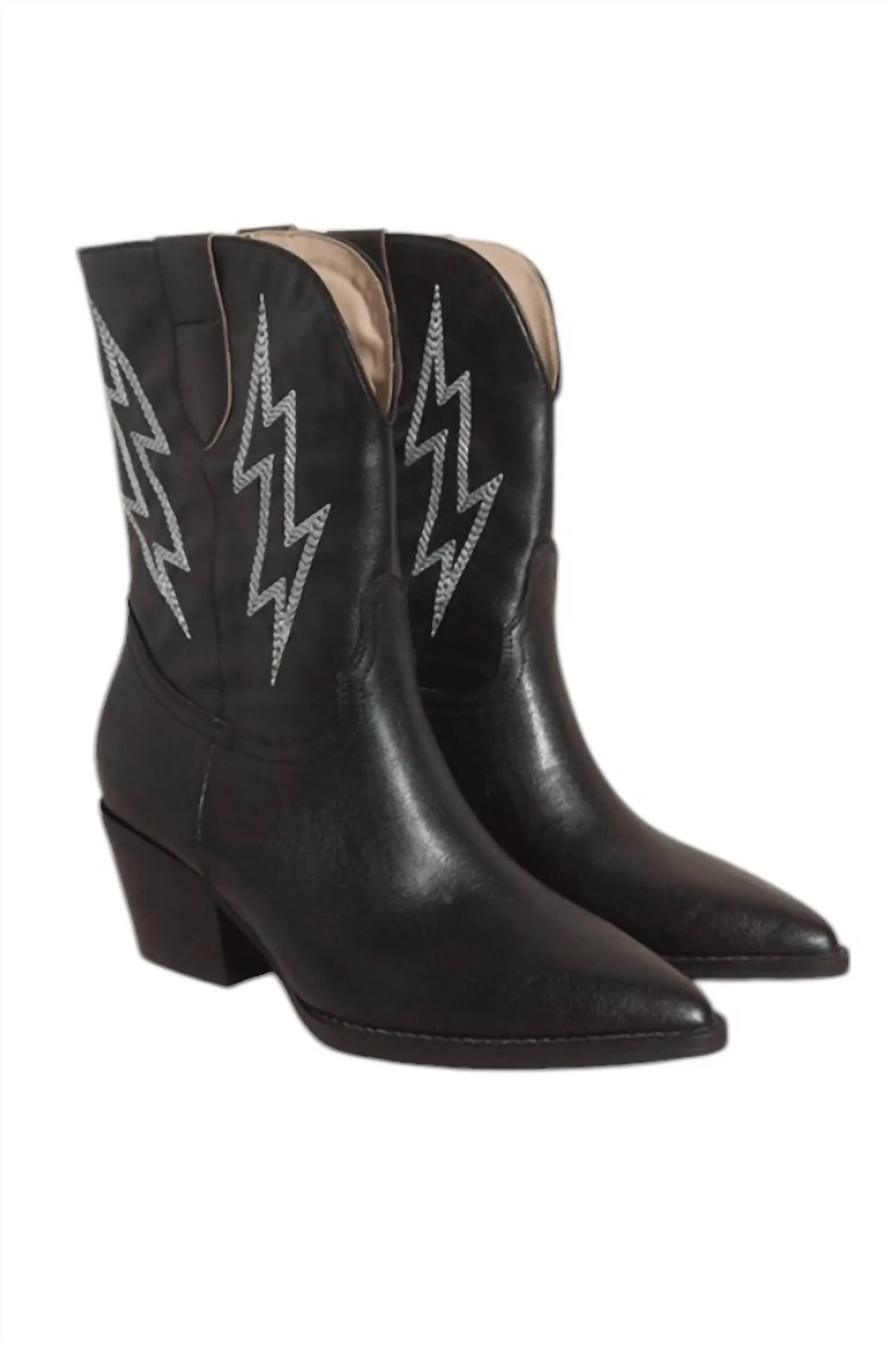 Women's Lightning Strikes Boot In Black