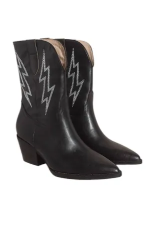 Women's Lightning Strikes Boot In Black