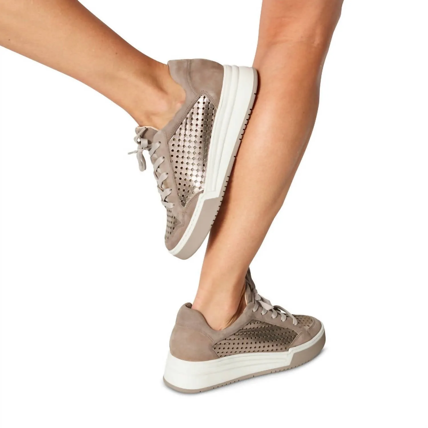 Women's Lua Sneaker In Taupe