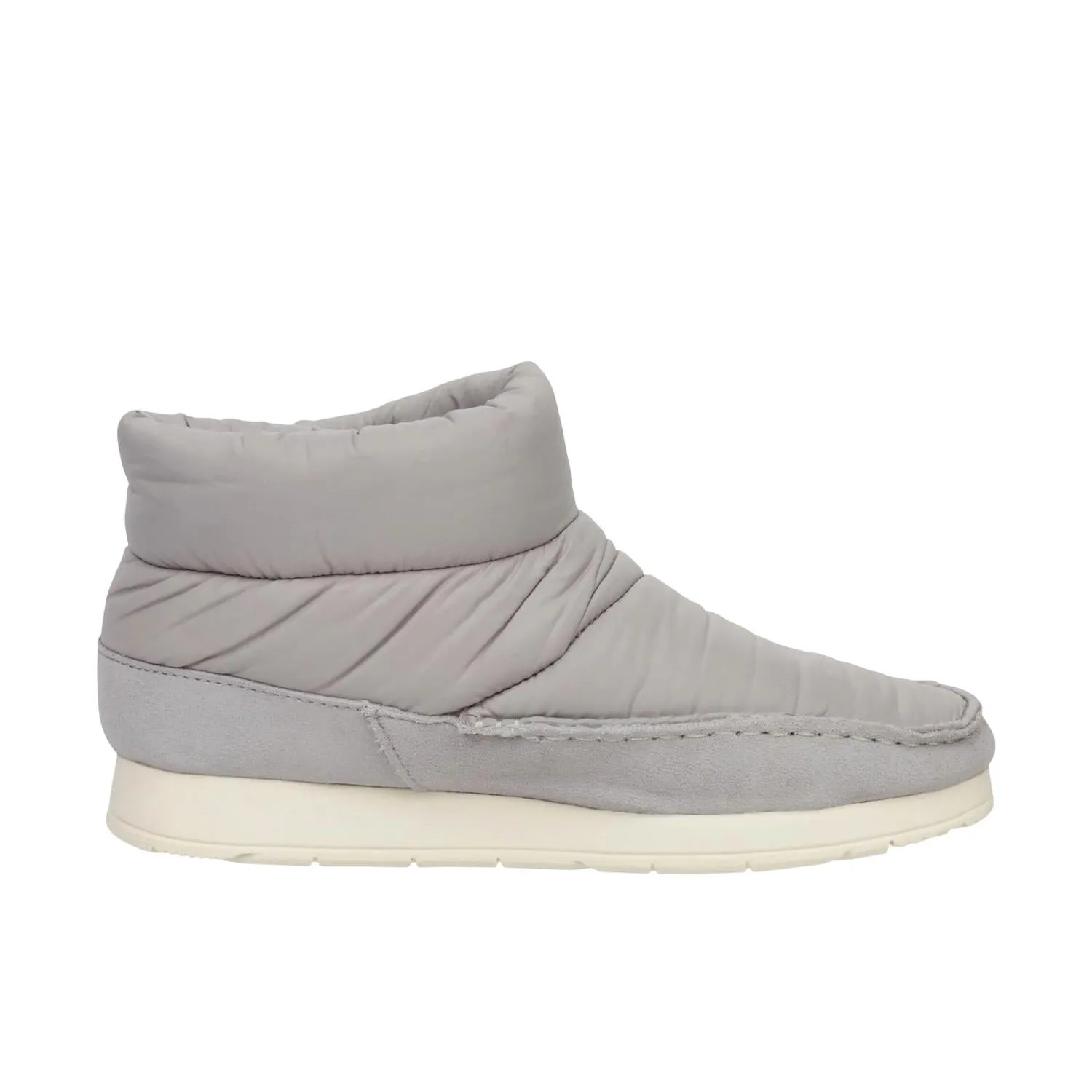 Women's Moc-Sider Bootie In Grey Nylon