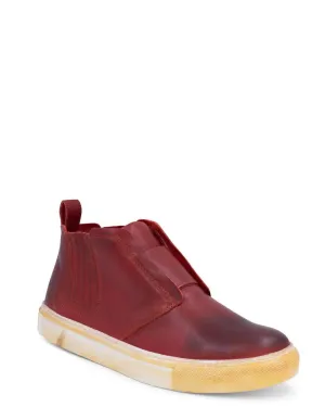 Women's Neci Boot In Bordo Leather