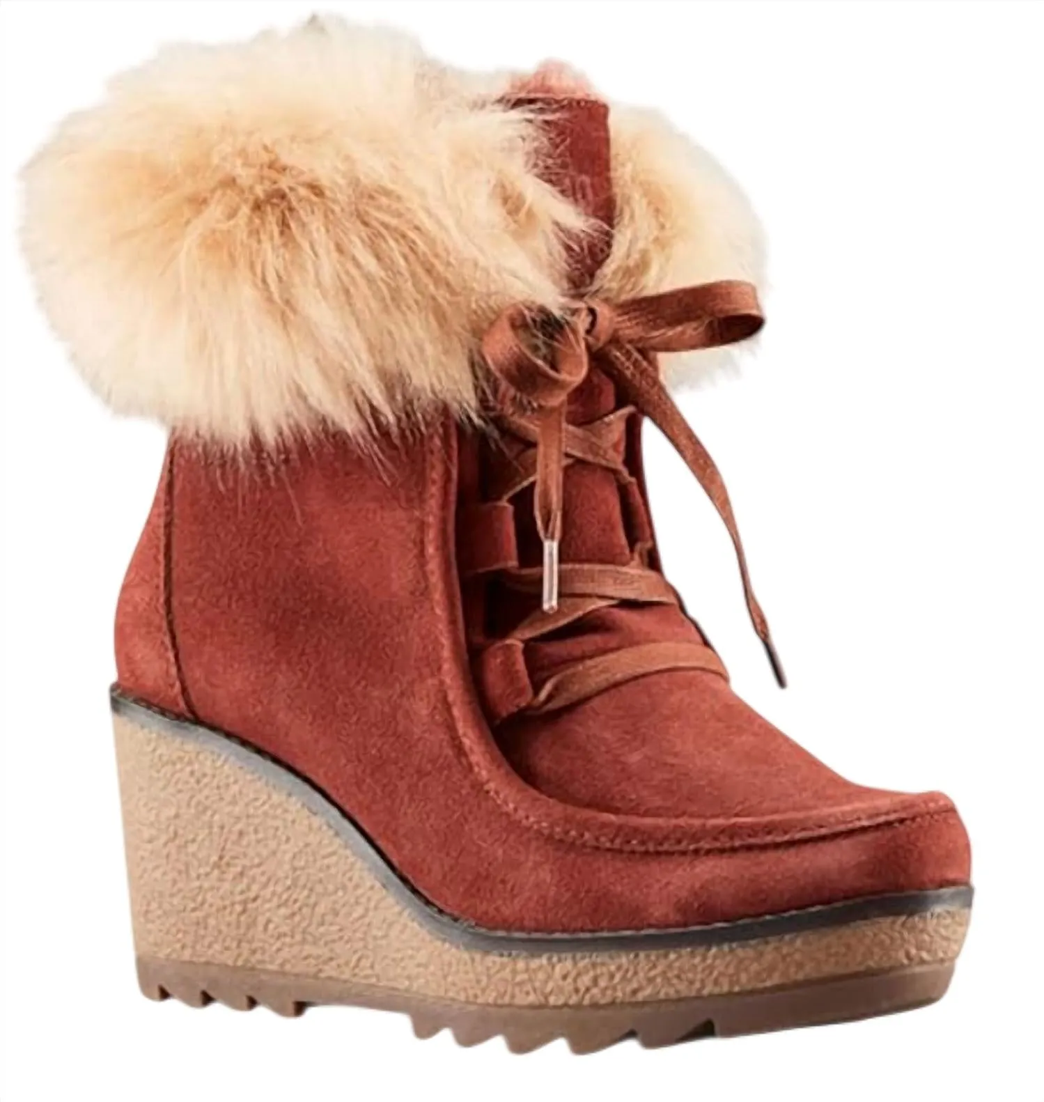 Women's Pasha Waterproof Bootie In Russet