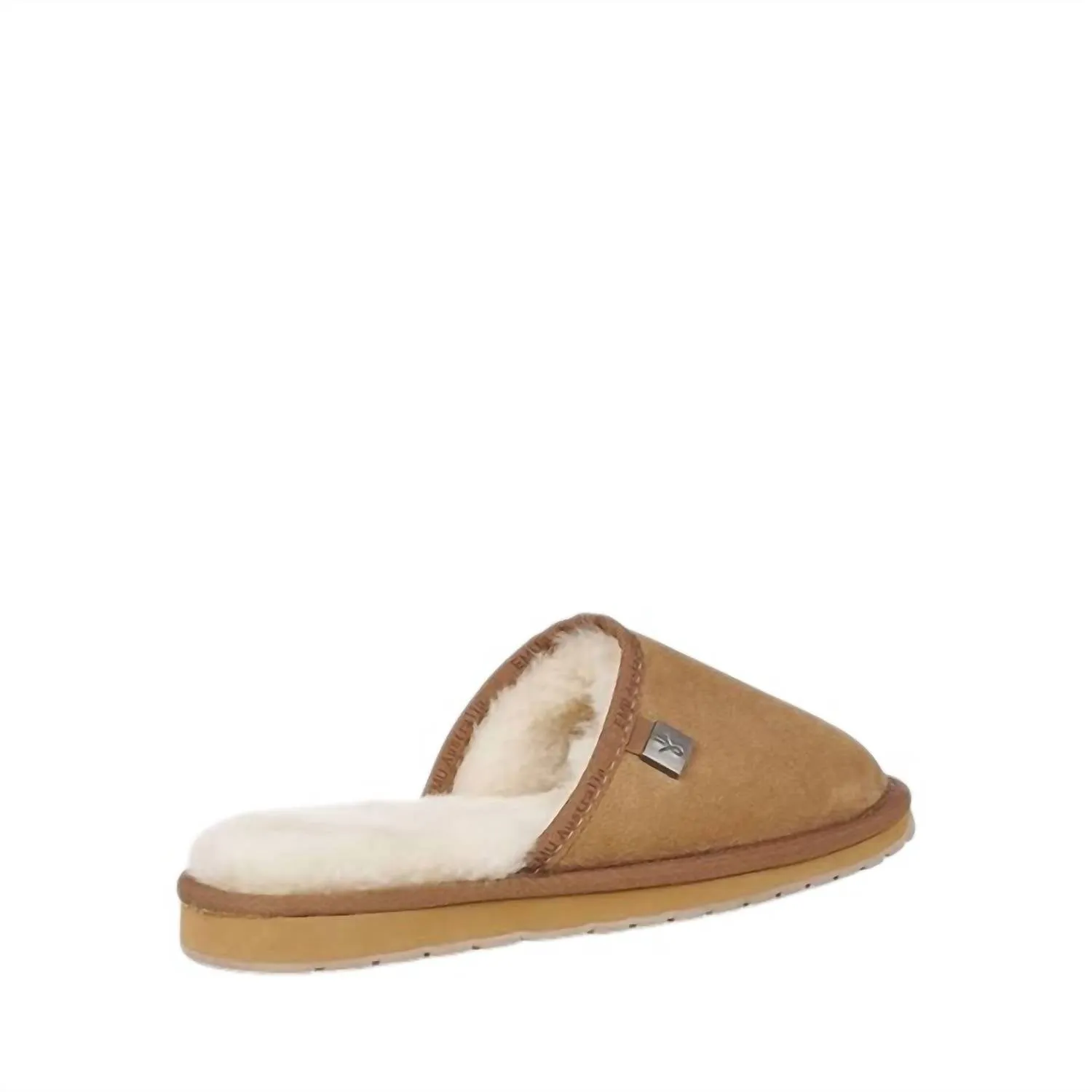 Women's Platinum Yamba Scuff Slipper In Chestnut