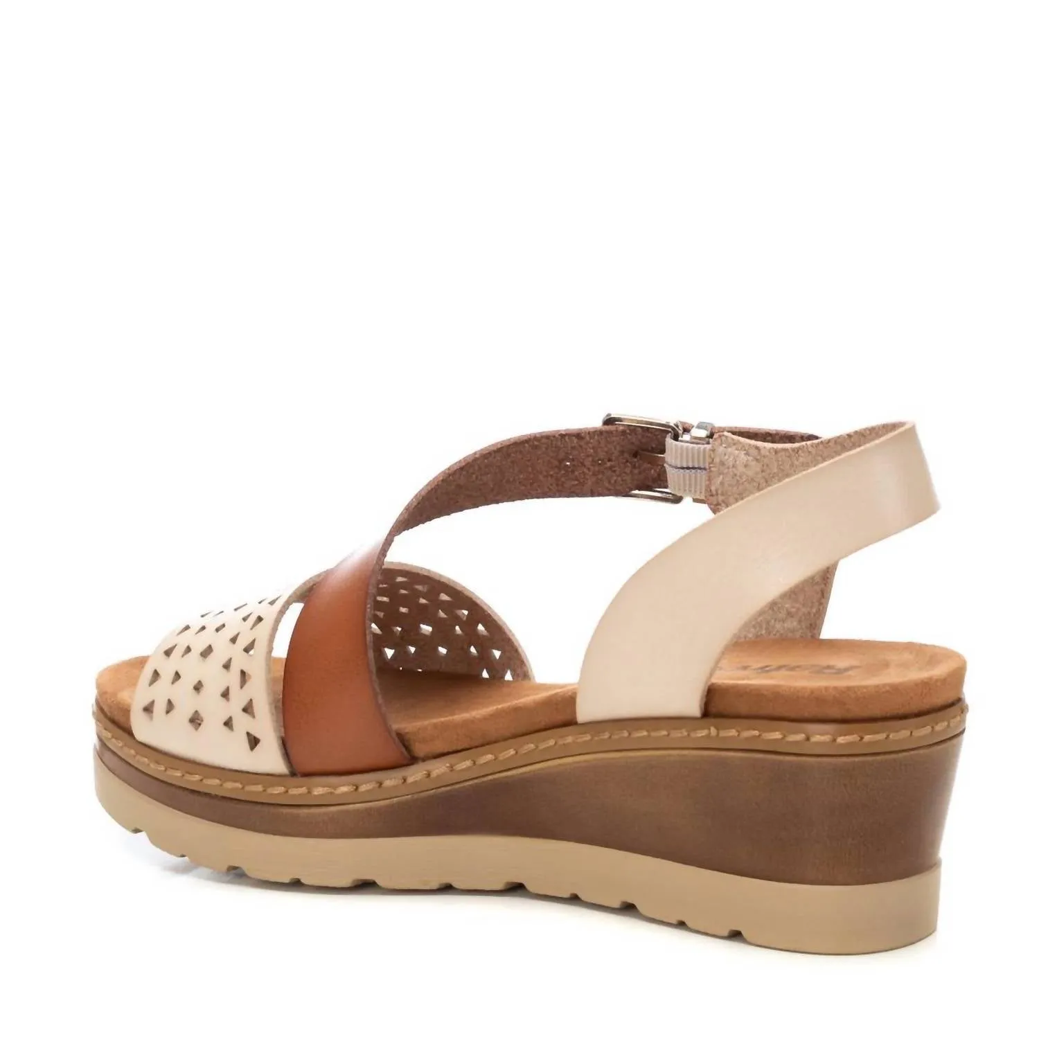 Women's Refresh Wedge Sandals In Ice Beige