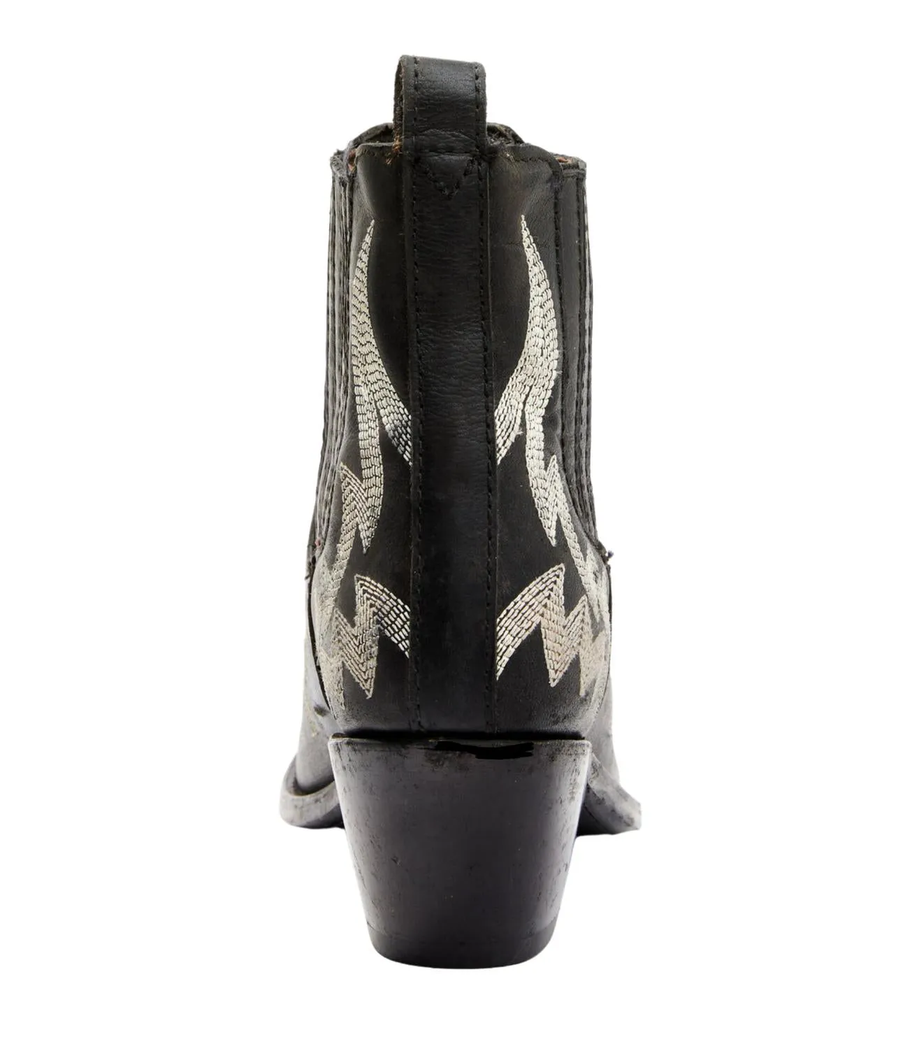 Women's Simone Stitched Ankle Boot In Black