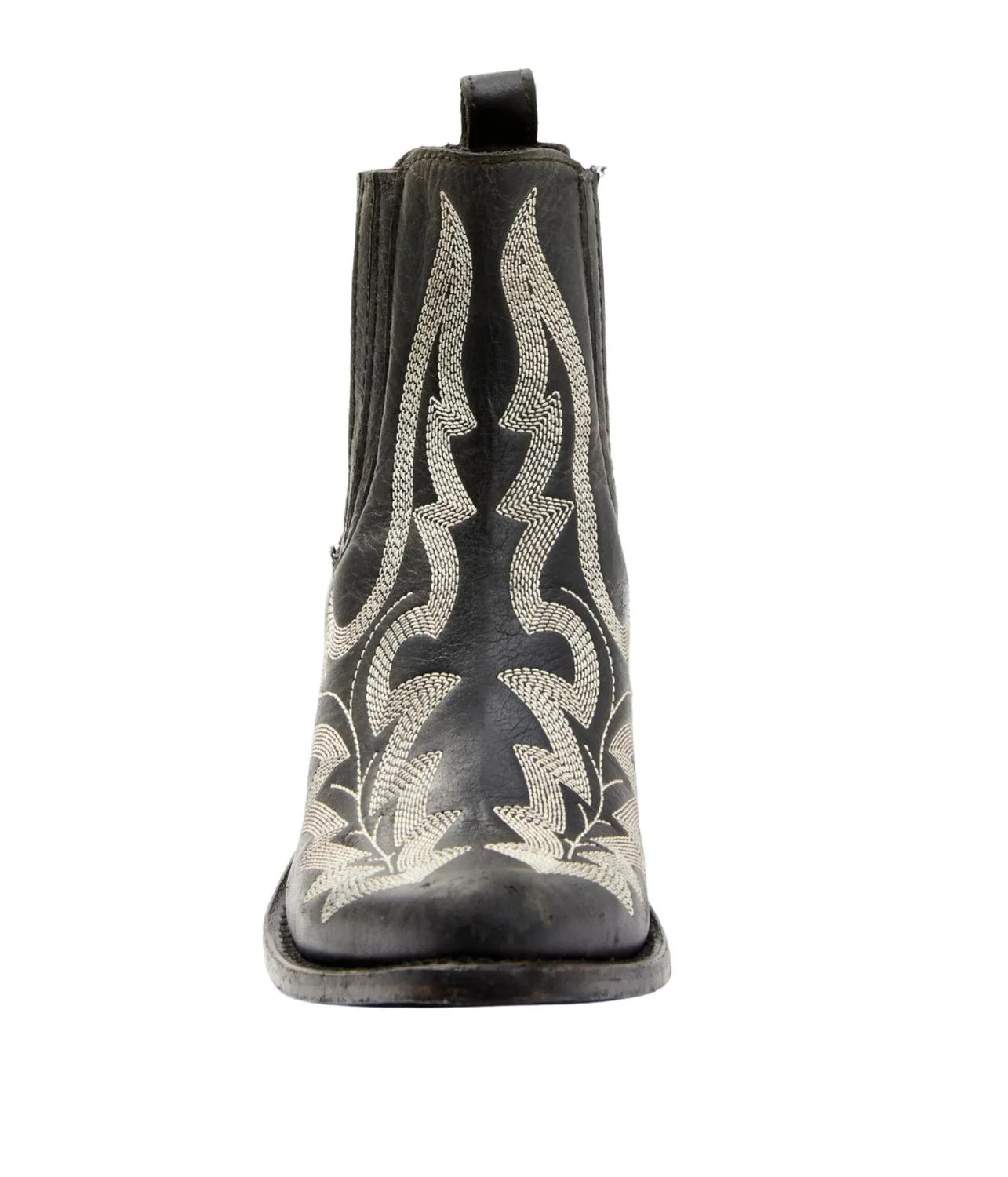Women's Simone Stitched Ankle Boot In Black