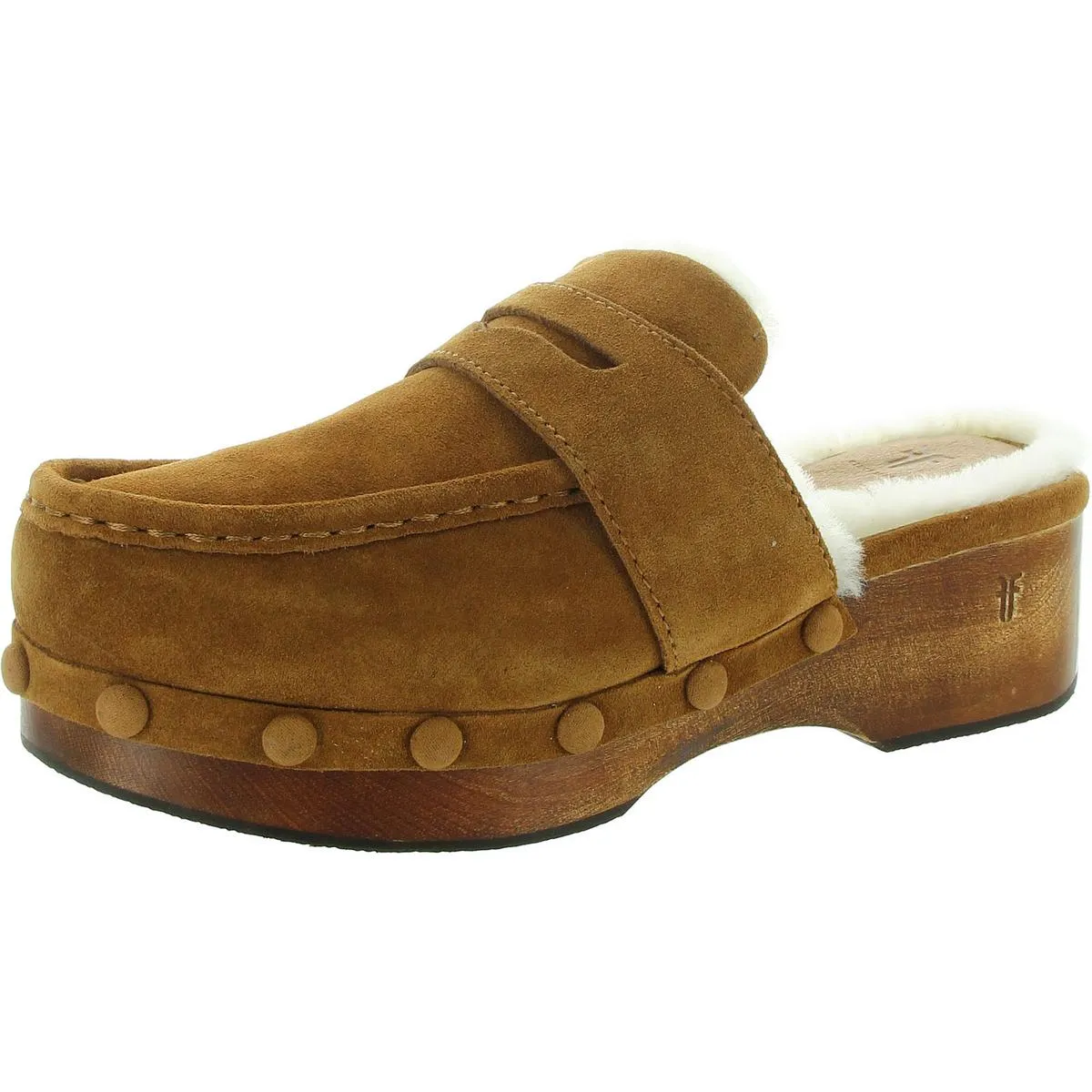 Womens Suede Loafer Slippers