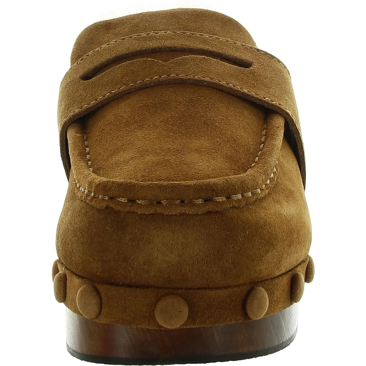 Womens Suede Loafer Slippers