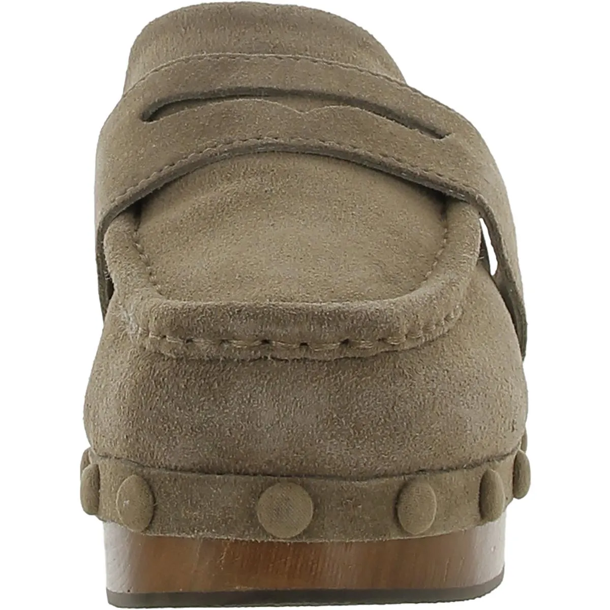 Womens Suede Loafer Slippers