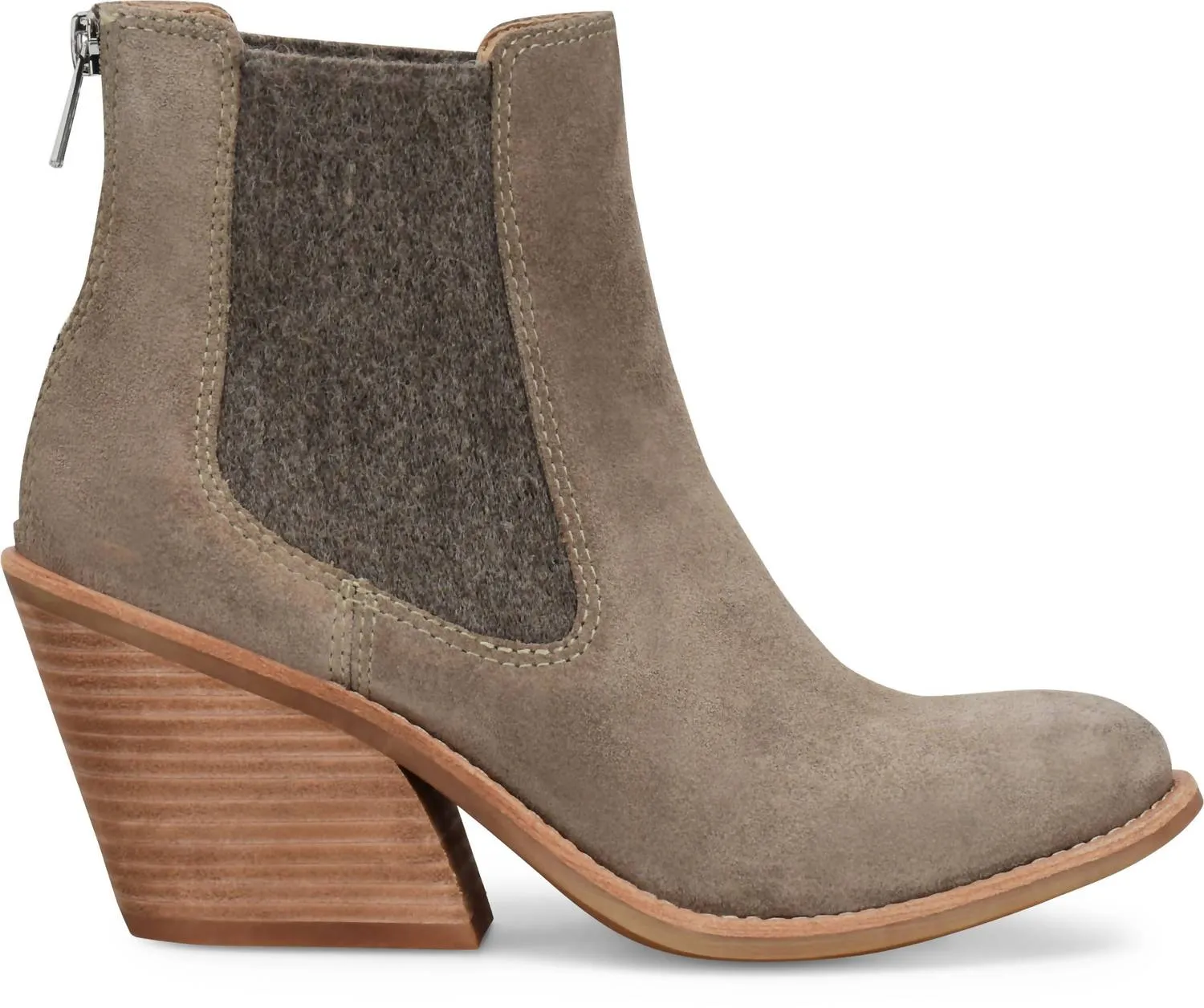 Women's Tara Ankle Boot In Dark Taupe