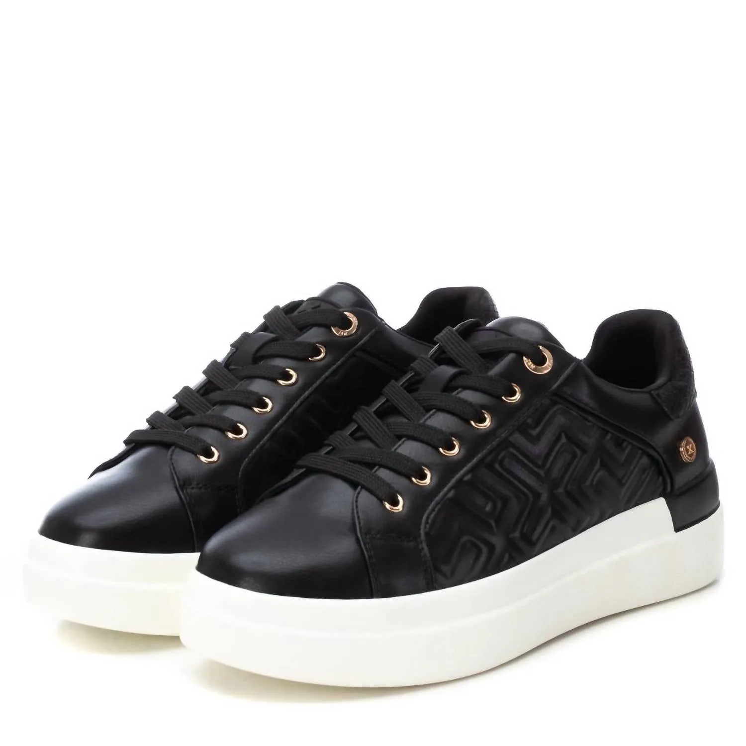 Women's Trainer Sneakers In Black