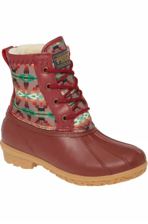 Women's Tucson Duck Boot In Scarlet