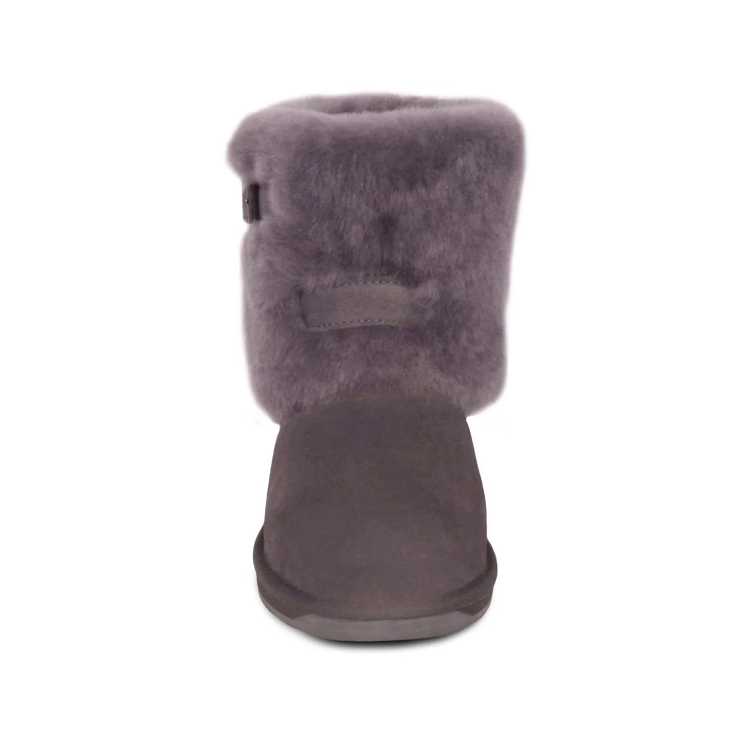 Women's Two Buckle Boots In Gray