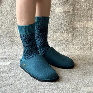 Wool Felt Slippers - Flair Soft - Pine AW24 (Adults 36-44)