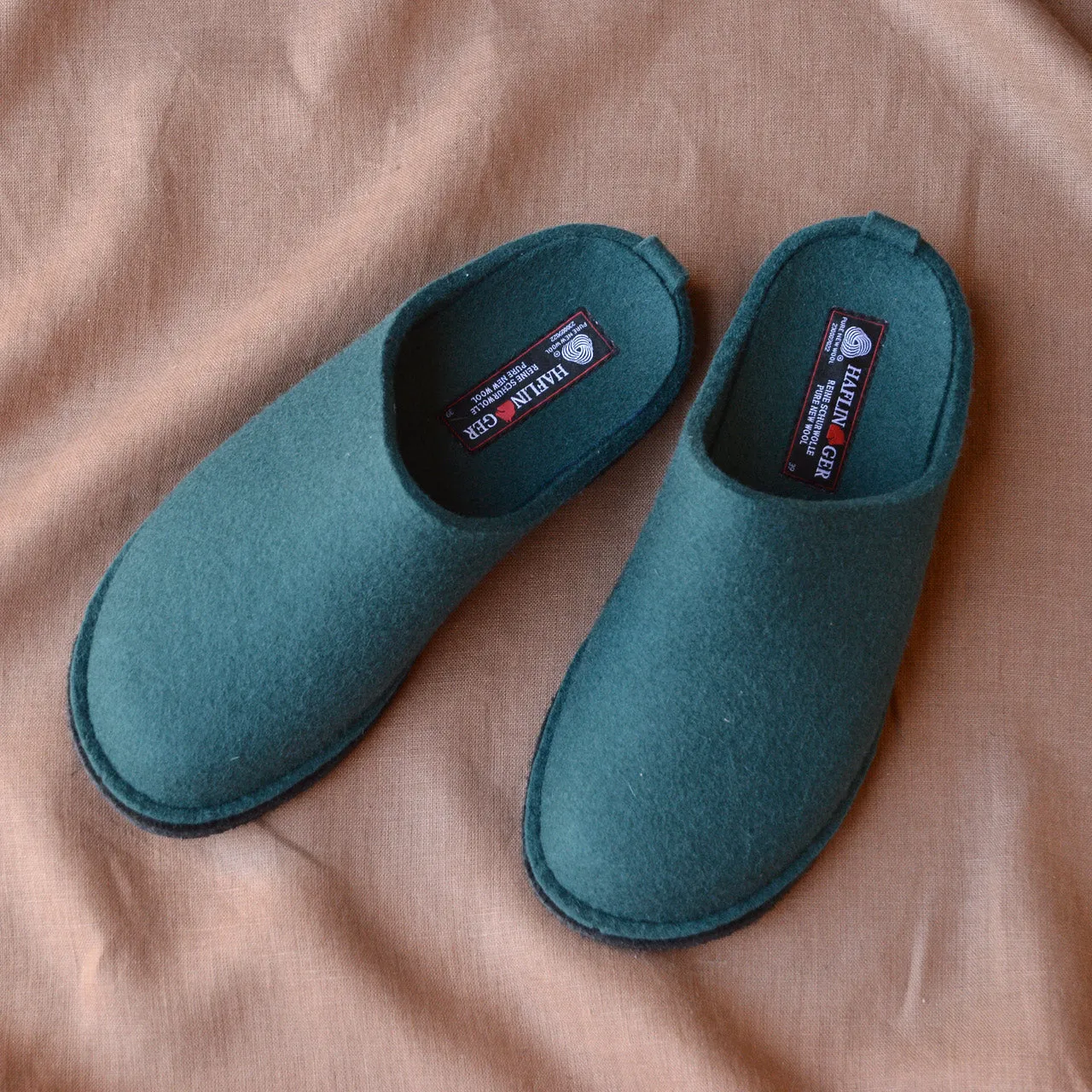 Wool Felt Slippers - Flair Soft - Pine AW24 (Adults 36-44)