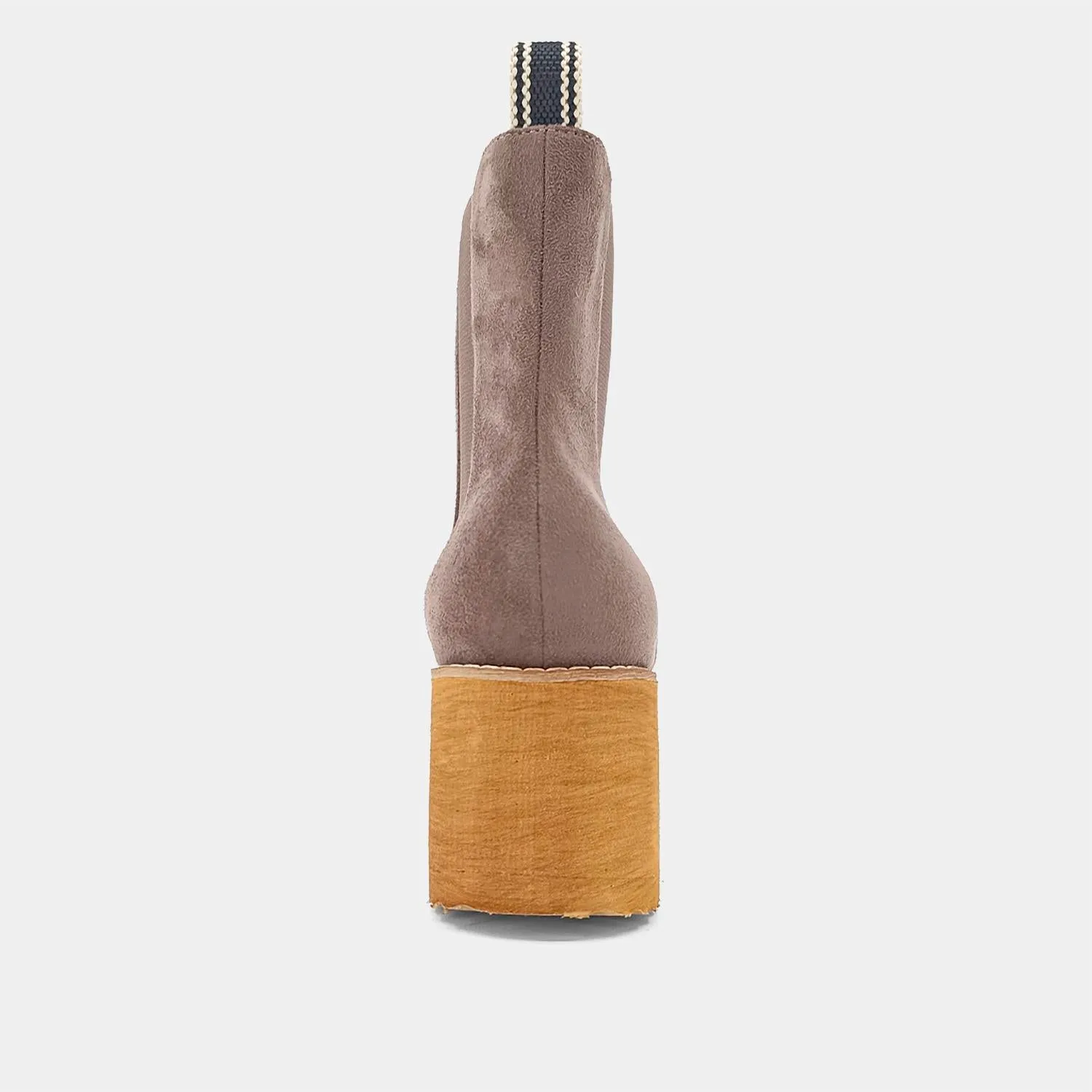 Yoshi Boot In Taupe Suede
